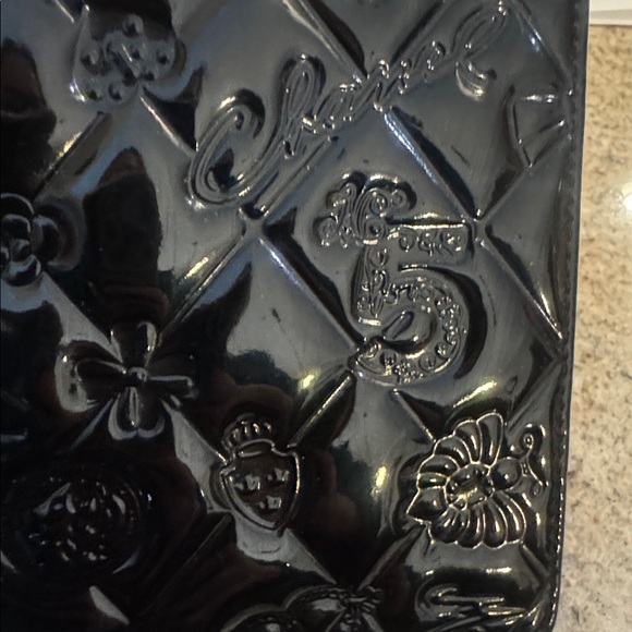 Chanel Monaco Black Patent Leather Wallet - Picture 4 of 16